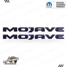 Load image into Gallery viewer, MOJAVE Hood Lettering | Set of 2