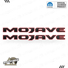 Load image into Gallery viewer, MOJAVE Hood Lettering | Set of 2