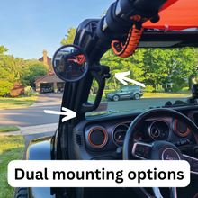 Load image into Gallery viewer, A-Pillar Side Mirror Set For 2024+ Jeep Wrangler JL &amp; Gladiator - CMM Offroad