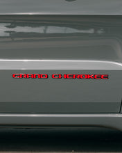 Load image into Gallery viewer, GRAND CHEROKEE Door Emblem Overlay Decal Set | Fits 2017–2022 WK2