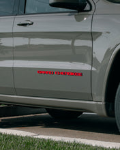 Load image into Gallery viewer, GRAND CHEROKEE Door Emblem Overlay Decal Set | Fits 2017–2022 WK2