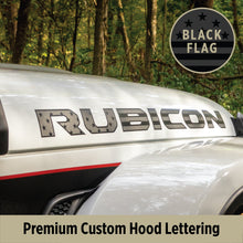 Load image into Gallery viewer, RUBICON Hood Lettering | Set of 2