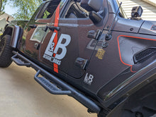 Load image into Gallery viewer, Printed Topographical Color Line Rubicon Blackout Decal- Fits Jeep Wrangler &amp; Gladiator JL Fender Vent Decal-Pair