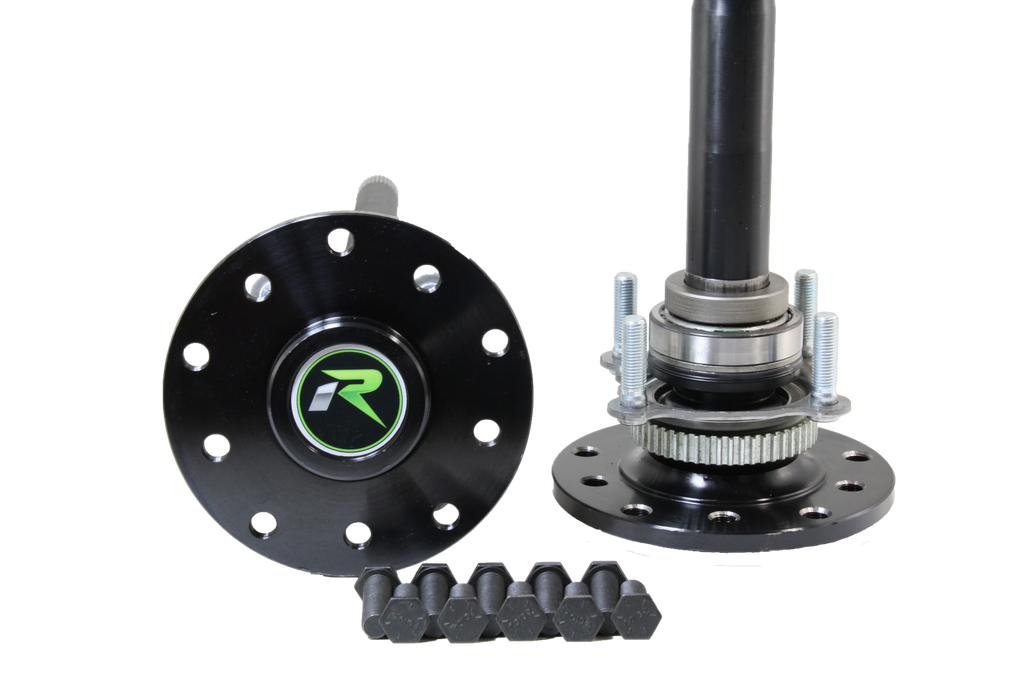 1987-06 Wrangler TJ Dana 44 4140 Chromoly Drum Brakes USA Made Rear Axle Kit Revolution Gear