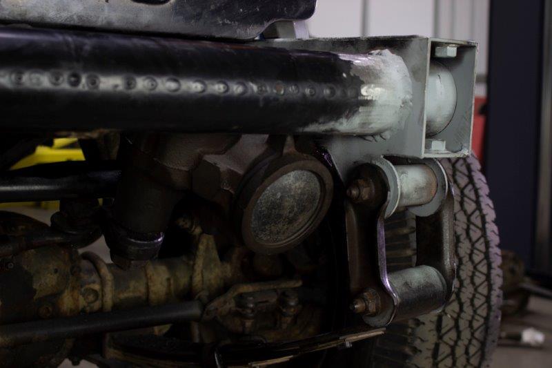 Rust Buster 1987-1995 Jeep Wrangler YJ Front Frame Shackle Mount Section RB2004