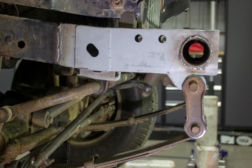 Rust Buster 1987-1995 Jeep Wrangler YJ Front Frame Shackle Mount Section RB2004