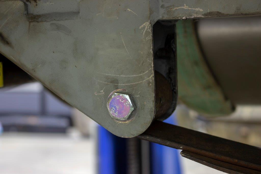 Rust Buster 1987-1995 Jeep Wrangler YJ Rear Frame Section With Leaf Spring Mount RB2005