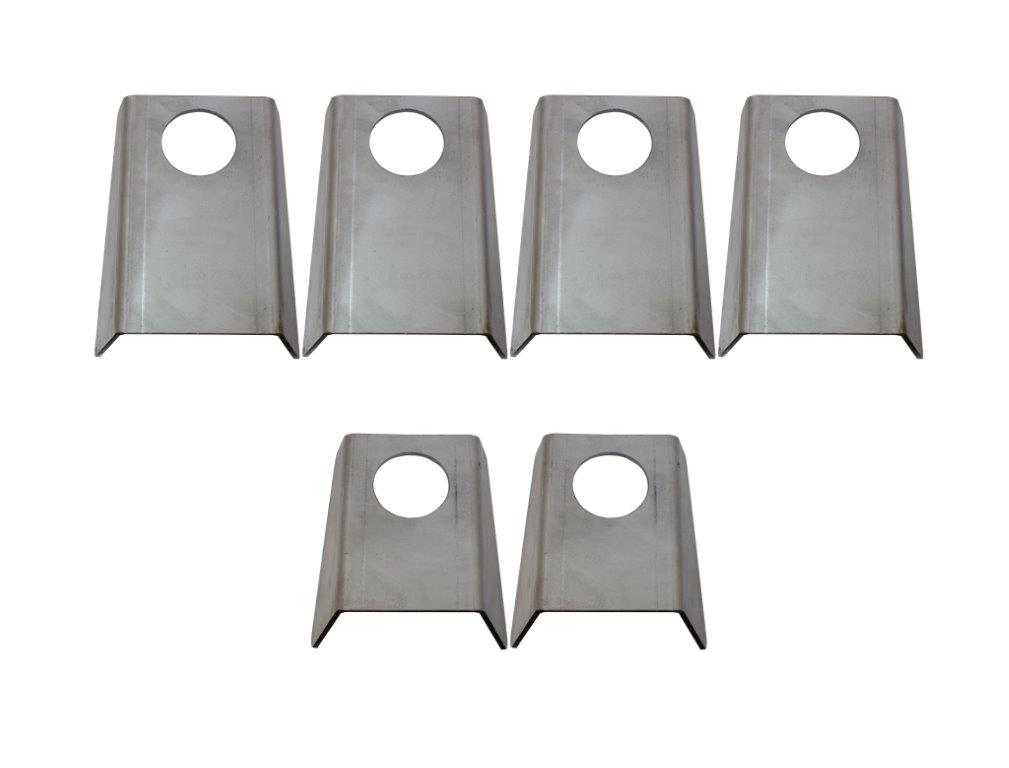 Rust Buster 1997-2006 Jeep Wrangler TJ & Wrangler Unlimited LJ Body Mount Brackets RB4018