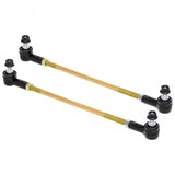 Adjustable Sway Bar End Link Kit (14 Inch Long Rods w/ Sealed Rod Ends and Jam Nuts pair) RockJock 4X4 - RockJock 4x4 - RJ-203002-101