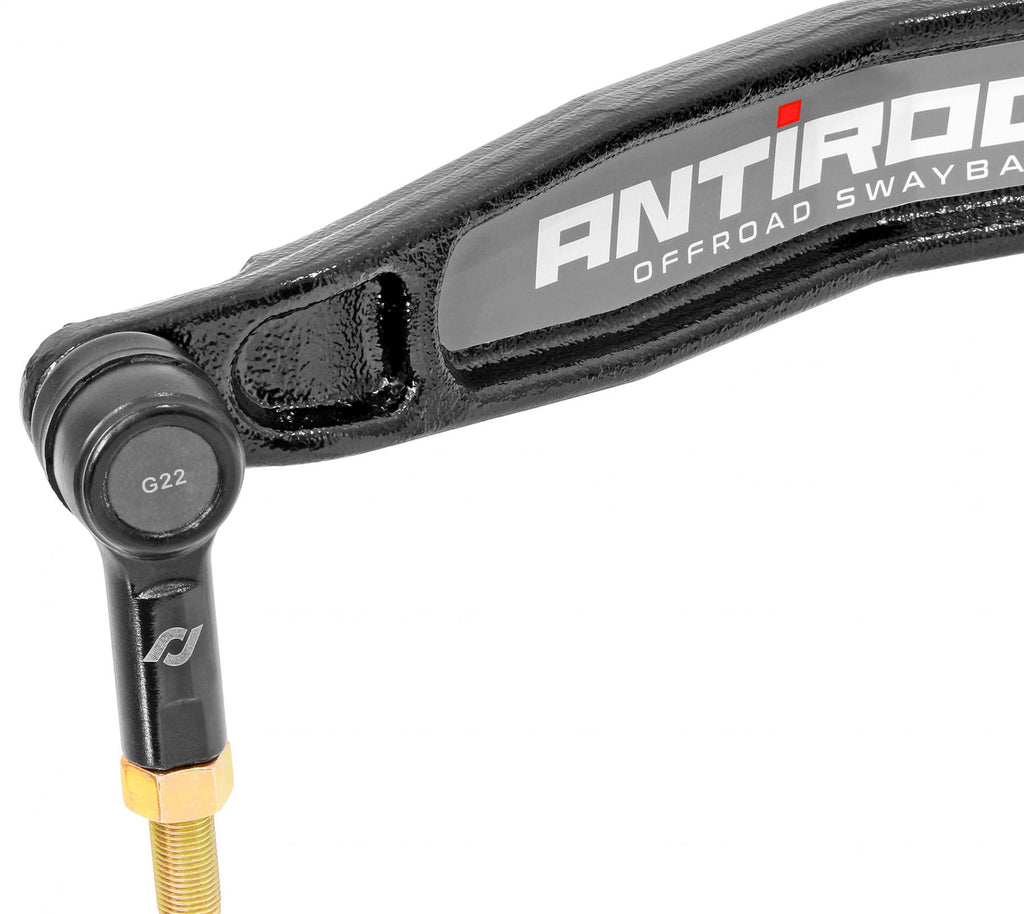 Antirock Sway Bar Kit JL/JT Front Forged Arms Steel Brackets (Heavy) 1 Inch Bar RockJock 4X4