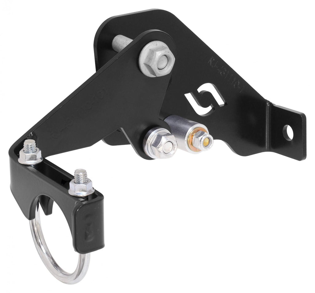 Currectlync Wrangler JK High Steer Front Trac Bar Relocation And Steering Stabilizer Shock Mount Axle Bracket RockJock 4x4