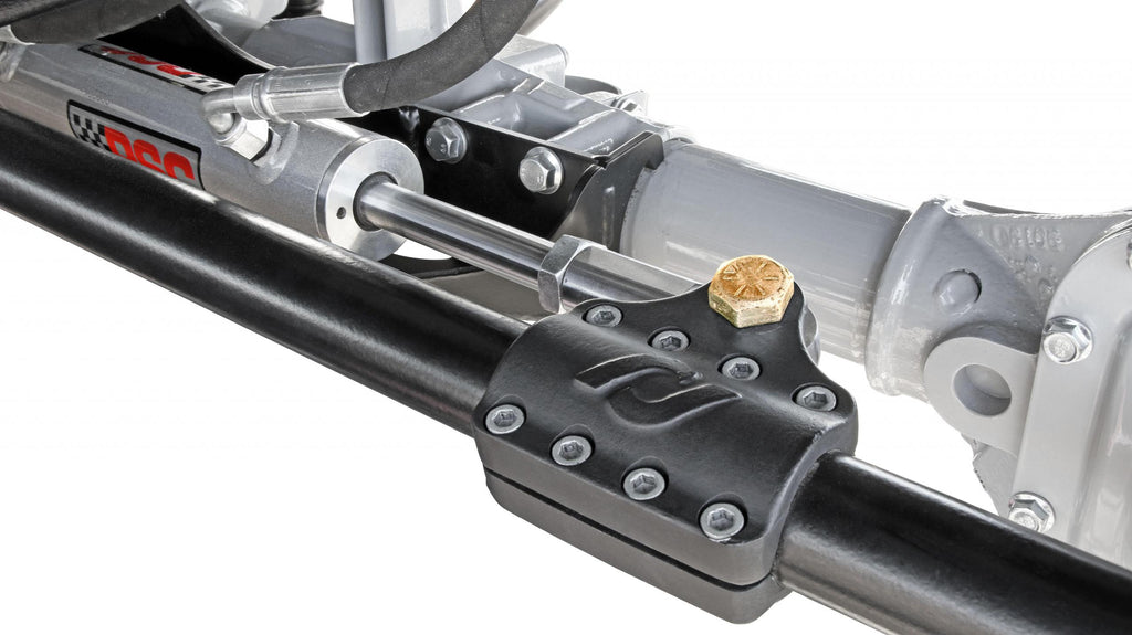 Currectlync Ram Assist Tie Rod Clamp Bracket Forged Chromoly For 42mm/1 5/8 in Tube