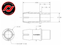 Load image into Gallery viewer, RockNut Kit (Nut and Bung) 1 1/4 Inch LH Thread RockJock 4X4