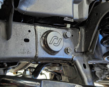Load image into Gallery viewer, Frame Tube Plugs for JL/JT Frame Front CNC Machined Black Delrin RockJock 4X4