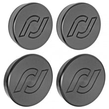 Load image into Gallery viewer, Frame Plug Bundle Pack 2 pcs. JL/JT Frame Tube 2 pcs. JL/JT front frame rail behind axle centerline CNC Machined Black Delrin RockJock 4x4