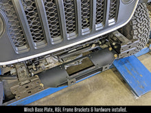 Load image into Gallery viewer, JL/JT Winch Plate Kit for Factory Steel Bumper (for use with or without CE-9033JLS RockJock Towing Kit) RockJock 4X4