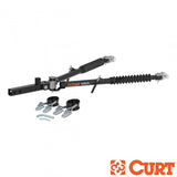 Curt Rambler Steel RV Tow Bar 7500 Lbs. 2 Inch Shank) Includes Tow Bar Safety Cables Hitch Pin and Clip RockJock 4X4 - RockJock 4x4 - RJ-70001