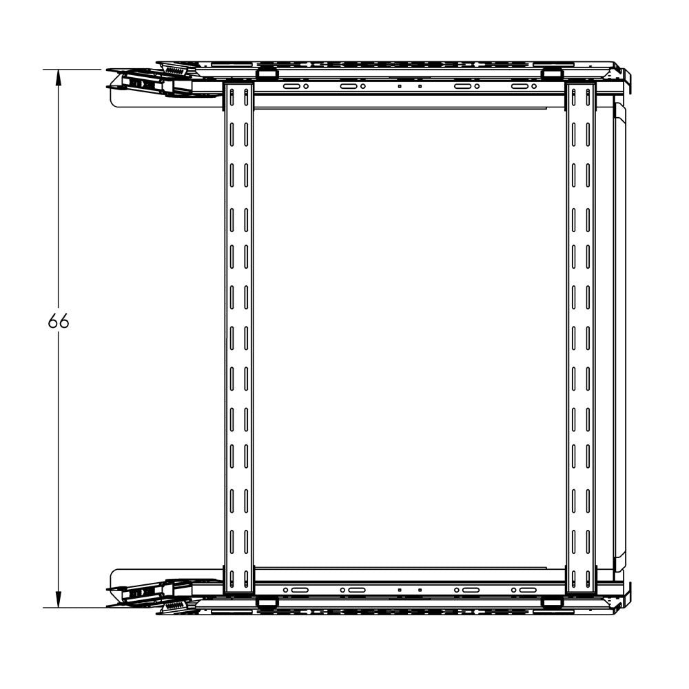 2020-2023 Jeep Gladiator Overland Basic Rack Rock Slide Engineering