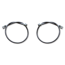 Load image into Gallery viewer, 97-06 TJ Wrangler and Unlimited LJ Front Stainless Steel Long Travel Brake Lines Rock Krawler