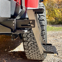Load image into Gallery viewer, R-STEP 9 Inch Wide For 2020-2023 Jeep Gladiator Bed Step Attachment Brackets Passenger Side Behind Rear GAS MOTOR Tire Rock Slide Engineering