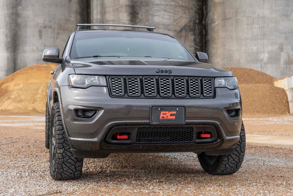 Forged Tow Hooks 15-19 Grand Cherokee WK2 Red Rough Country