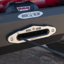 Load image into Gallery viewer, Aluminum Winch Fairlead For RSE Front Bumpers With Synthetic Winch Lines Rock Slide Engineering