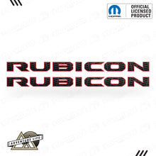 Load image into Gallery viewer, RUBICON Hood Lettering | Set of 2