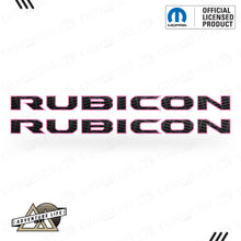 Load image into Gallery viewer, RUBICON Hood Lettering | Set of 2