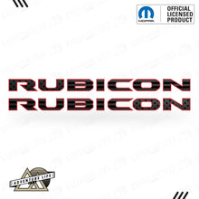 Load image into Gallery viewer, RUBICON Hood Lettering | Set of 2