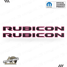 Load image into Gallery viewer, RUBICON Hood Lettering | Set of 2