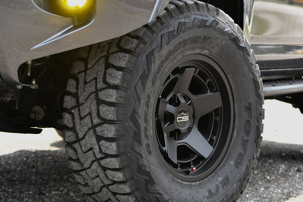 Overland Sector Atlas 17x9 -12 5x114.3/5x127mm 71.5mm Satin Black