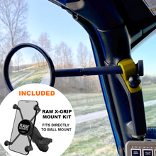 Load image into Gallery viewer, Gladiator JT A-Pillar Side Mirrors with Base Mount Driver AND Passenger