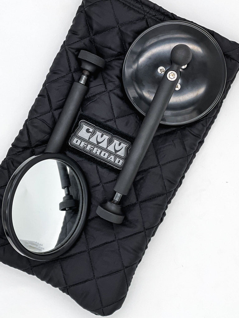 Handles & Mirror Package for 2007-2018 Jeep Wrangler JK - CMM Offroad