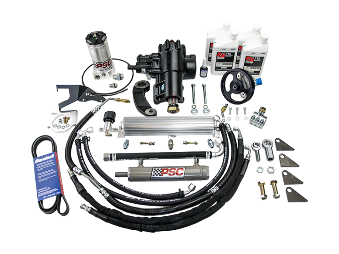 Cylinder Assist Steering Kit Weld On 8.0 AFM Axle 1.75 Tie Rod 07-11 Wrangler 3.8L PSC Steering