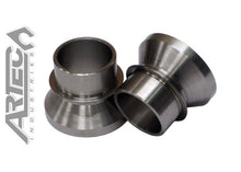 Load image into Gallery viewer, 7/8 in High Misalignment Spacers SS Pair 9/16 inch Artec Industries