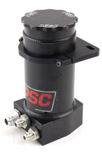 Load image into Gallery viewer, Pro Touring Black Anodized Hydroboost Remote Reservoir Kit, 2X #6AN Return #10AN Feed PSC Performance Steering Components 