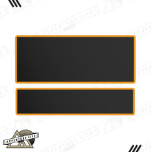 Load image into Gallery viewer, Sun Visor Decal Set – Covers OEM Warning Labels | Driver + Passenger