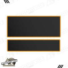 Load image into Gallery viewer, Sun Visor Decal Set – Covers OEM Warning Labels | Driver + Passenger