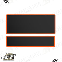 Load image into Gallery viewer, Sun Visor Decal Set – Covers OEM Warning Labels | Driver + Passenger