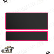 Load image into Gallery viewer, Sun Visor Decal Set – Covers OEM Warning Labels | Driver + Passenger