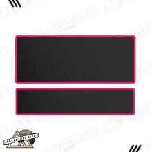 Load image into Gallery viewer, Sun Visor Decal Set – Covers OEM Warning Labels | Driver + Passenger