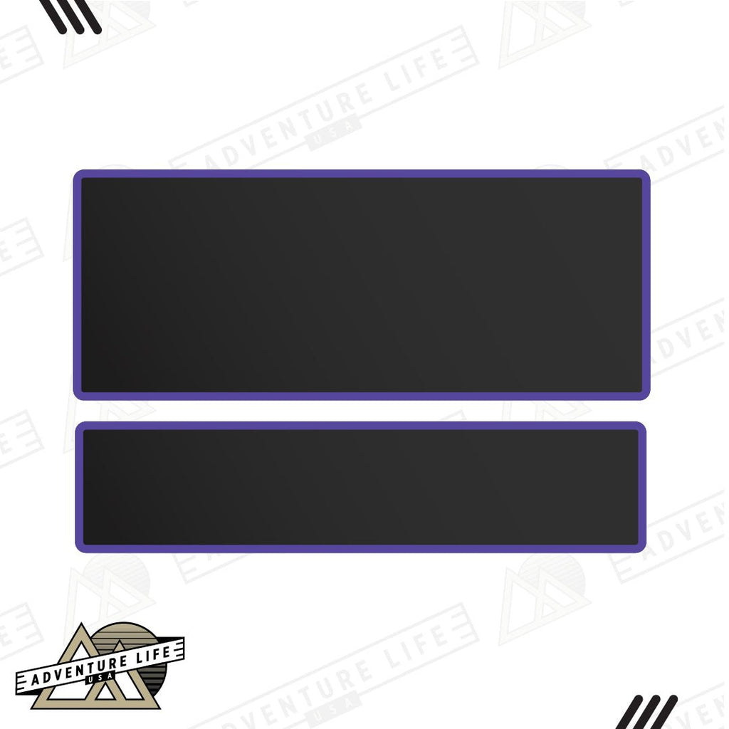 Sun Visor Decal Set – Covers OEM Warning Labels | Driver + Passenger
