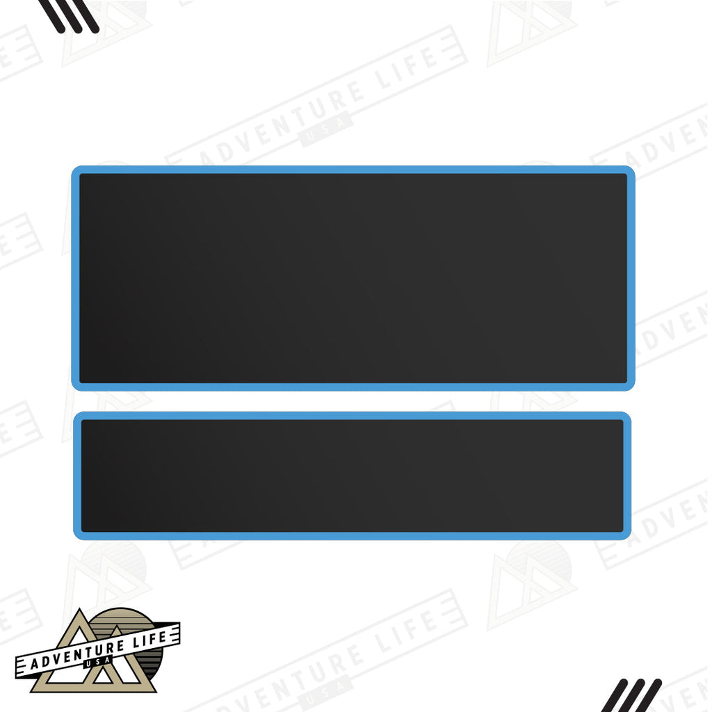 Sun Visor Decal Set – Covers OEM Warning Labels | Driver + Passenger