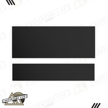 Load image into Gallery viewer, Sun Visor Decal Set – Covers OEM Warning Labels | Driver + Passenger