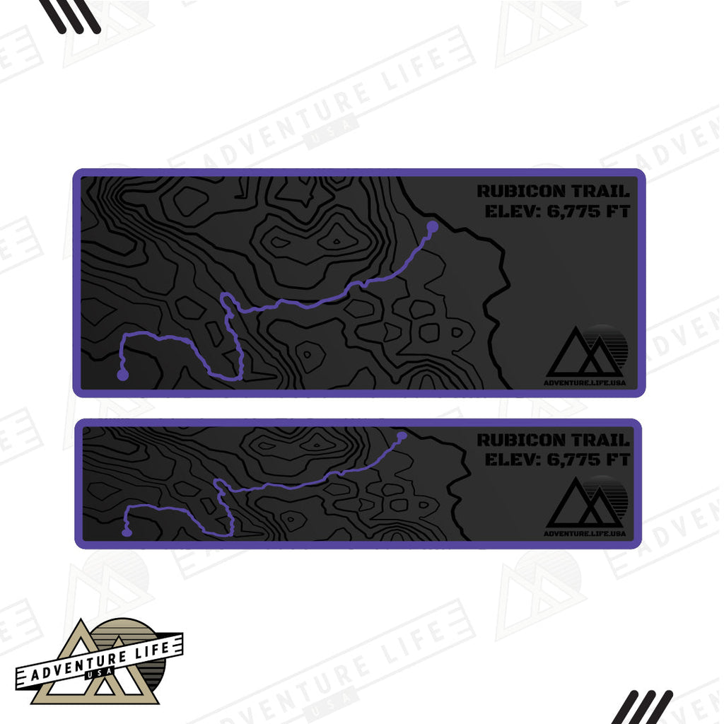 Sun Visor Decal Set – Covers OEM Warning Labels | Driver + Passenger