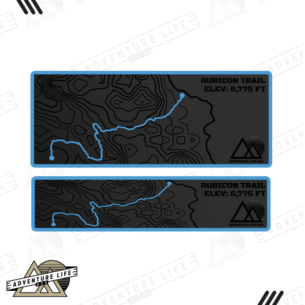 Sun Visor Decal Set – Covers OEM Warning Labels | Driver + Passenger