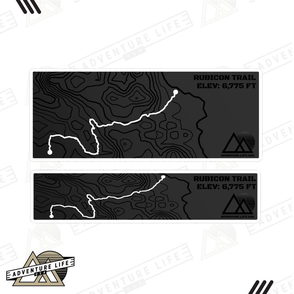 Sun Visor Decal Set – Covers OEM Warning Labels | Driver + Passenger
