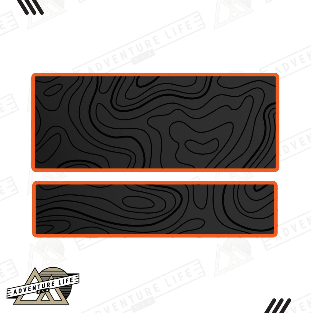 Sun Visor Decal Set – Covers OEM Warning Labels | Driver + Passenger