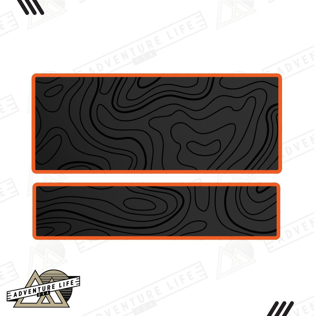 Sun Visor Decal Set – Covers OEM Warning Labels | Driver + Passenger