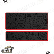 Load image into Gallery viewer, Sun Visor Decal Set – Covers OEM Warning Labels | Driver + Passenger